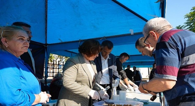 Didimde Şehitlerimiz İçin Lokma Hayrı Düzenlendi