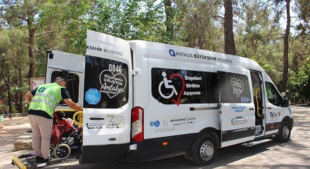 Engelsiz hizmet aracı hayat kolaylaştırıyor