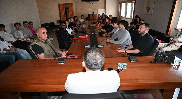 Erasmus öğrencilerinden Kemer Belediyesine ziyaret