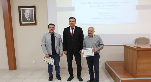 EU de Atatürk, tarım politikaları ve Cumhuriyet vizyonuyla anıldı