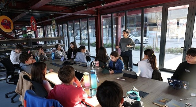 Nilüferde çocuklar animasyonun temellerini öğrendi