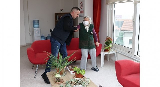 Nilüferde huzurevi sakinlerine afet tatbikatı