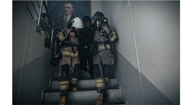 Zabıta Dairesi Başkanlığında tatbikat