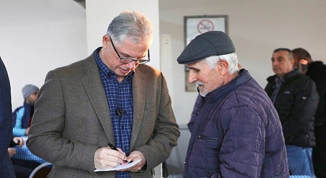 Başkan Dalgıçtan “Buradayım. Dinliyorum” Buluşmaları