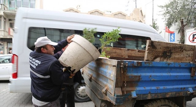 Edremitte kaldırım işgalleri sona eriyor
