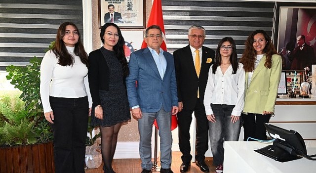 Göynük Fen Lisesinden Başkan Topaloğluna ziyaret
