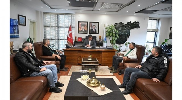 Hodri Meydandan Başkan Kocamana Ziyaret