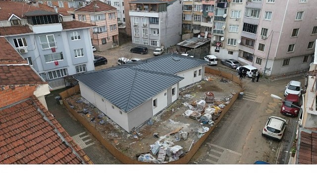 Sinanbey Mahallesinin Yeni Aile Sağlığı Merkezi Yükseliyor