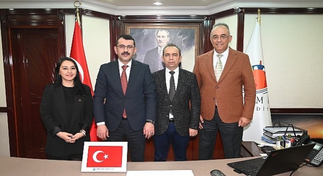 Tabakoğlundan Başkan Topaloğluna ziyaret