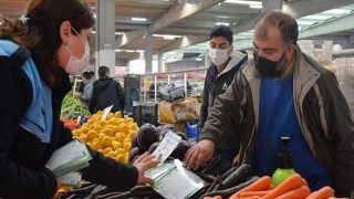 Aliağa Pazarlarında Düzenleme ve Denetimler Devam Ediyor