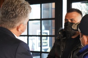 Başkandan hem denetim hem hayırlı olsun!