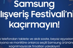 Kaçırılmayacak fırsatlarla dolu Samsung Alışveriş Festivali başladı!