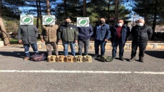 Siirt’te kaçak avlanma yapan üç kişiye para cezası