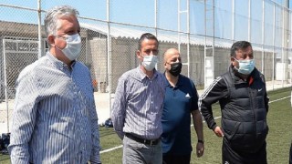 Başkan Gerenli’den Lüleburgazspor antrenmanına ziyaret