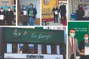 EMİNEVİM’DEN İLK ÇEYREKTE 1 MİLYAR 250 MİLYON TL’LİK TESLİMAT