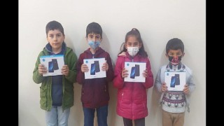 Pandemide eğitimleri yarım kalan 140 çocuğa destek