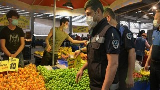 Aliağa Pazarı Kovid-19 Önlemleriyle Kuruldu