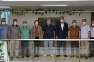 ESNAFTAN BAŞKAN GERENLİ'YE DESTEK ZİYARETİ