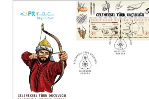 ‘GELENEKSEL TÜRK OKÇULUĞU’ PTT PULLARINDA