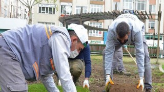 Kongre Meydanı’na “yeşil” dokunuş