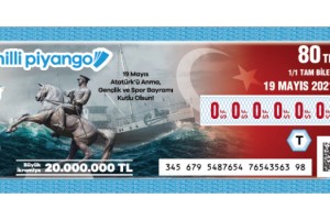 Milli Piyango’dan büyük ikramiye 20 milyon TL 