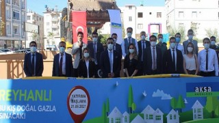 Aksa Doğalgaz - Reyhanlı doğal gaza kavuşuyor