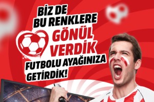 Avrupa Futbol Şampiyonası dev ekranda izlenir