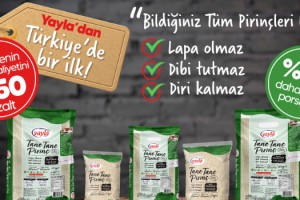 Yayla’dan lezzeti katlayan, cepleri hafifleten mucize pirinç