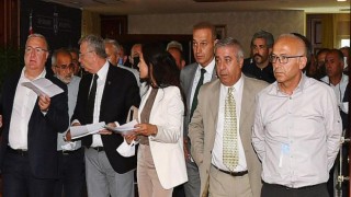 CHP Ankara heyeti Mansur Yavaş’ı ziyaret etti