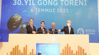 Gedik Yatırım, 30. yılını Borsa İstanbul’da gong töreni ile kutladı