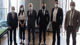 Hamburger firma yetkililerinden Başkan Işık’a ziyaret