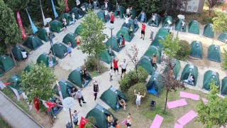 Maltepeli çocukların gece kampı deneyimi