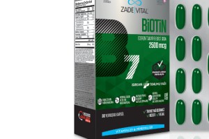 Zade Vital Biotin Takviyesi ile İçten Gelen Güzellik