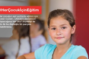 Faber-Castell, her çocuğun eşit şartlarda eğitimi için UNICEF’i desteklemeye devam ediyor