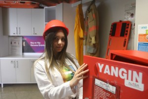 İSG laboratuvarı kuran ilk üniversite!