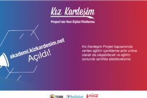Kız Kardeşim Projesi Yenilenen Eğitim Platformu ile Daha Fazla Eğitim İçeriği Sunuyor 