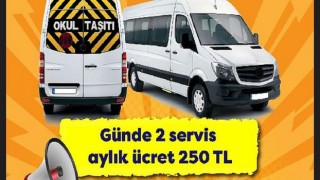 Lüleburgaz’da Servis ücretleri belli oldu!