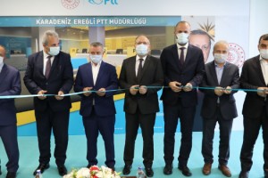 PTT AŞ YENİ KONSEPTLİ İŞ YERİNİ ZONGULDAK’TA AÇTI 