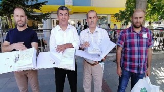 Taşkent Halkı Kaderine Terkedilmedi, Toplanan İmzalar Postaya Verildi