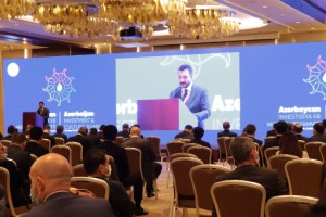 AZERBAYCAN YATIRIM VE KÜLTÜR ZİRVESİ’NDE