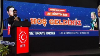 BTP Lideri Çorum’da konuştu