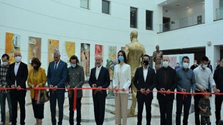 Kıbrıs Modern Sanat Müzesi’nin düzenlediği ”Geleceğin Ortamı” ve “Karma Heykel” sergileri açıldı