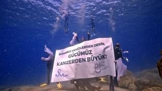 “Ruhumuz denizlerden derin Gücümüz Kanserden Büyük”