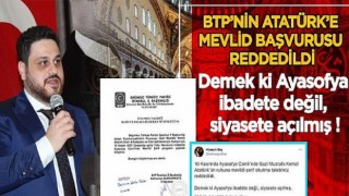 Ayasofya’da Atatürk’e Mevlid’e Valilikten Ret