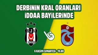 Beşiktaş-Trabzonspor derbisinin Kral Oranlar’ı iddaa bayilerinde