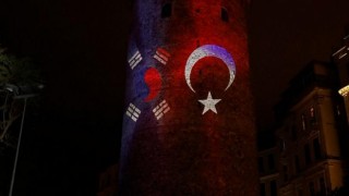 Galata Kulesinde Göersel Şölen Yaşandı!