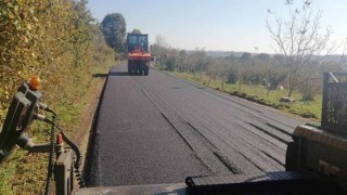 Kandıra Devlet Hastanesi yolu asfaltlandı