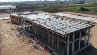 Manavgat Toptancı Hali’nde bloklar ortaya çıkmaya başladı