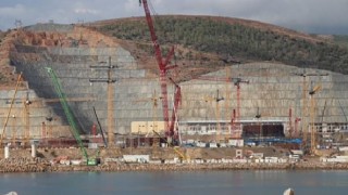 Akkuyu NGS Sahasında 1’inci Ünitenin Pompa İstasyonunun Temeli İnşa Ediliyor