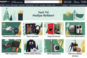 Amazon Türkiye’den hediye seçmeyi kolaylaştıran Yeni Yıl Hediye Rehberi